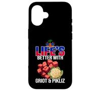 Haitian Food Caribbean Pride Graphic Haiti Haitian Case for iPhone 16