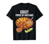 Haitian Griot Pride Fried Pork Plantains T-Shirt