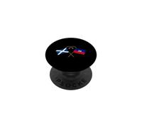 Haitian Heritage Haiti Scotland Flag Haitian Flag PopSockets Adhesive PopGrip