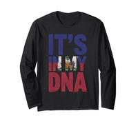 Haitian It's in My DNA Celebrate Heritage Long Sleeve T-Shirt