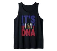 Haitian It's in My DNA Celebrate Heritage Tank Top