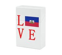 Haitian Lover Novelty Cigarette Case Box Lightweight Plastic 20 Pcs Cigarettes Holder
