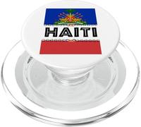 Haitian Pride for Haiti Flag Day Gift Ayiti Chains Zoe PopSockets PopGrip for MagSafe
