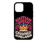 Haitian Queen Crowned in Melanin Pride Heritage Case for iPhone 12 mini