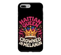 Haitian Queen Crowned in Melanin Pride Heritage Case for iPhone 7 Plus/8 Plus