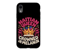 Haitian Queen Crowned in Melanin Pride Heritage Case for iPhone XR