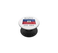 Haitian Revolution 1804 Haiti Flag Independence Day PopSockets Adhesive PopGrip