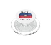 Haitian Revolution 1804 Haiti Flag Independence Day PopSockets PopGrip for MagSafe