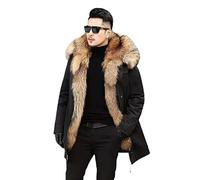 Haitpant Winter Warm Coats Men Long Waterproof Down Jackets Faux Fur Coat For Man Puffer Jacket