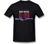 HAITUN Best Roger Waters Us+Them 2017 Tour T Shirt for Men XL Black