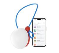 Haivivi BubblePal AI Companion Toy, Interactive Digital Pet For 3 Years Old+, Adjust to Any Plush Toy, Answer to Any Question for Children, Create Stories with Kids, Various Language Available, Red