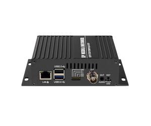 HaiweiTech HSD-101 H.265 H.264 1080P 60FPS Video Audio Decoder SRT HTTP RTSP RTMP UDP HLS to HD 3G SDI Converter IP Streaming to HD-SDI 3G-SDI Decoder for Decoding SDI Video Encoder and IP Camera
