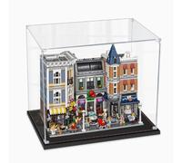 HAIWENFEIQI Acrylic Display Case for Lego 10255 Assembly Squareï¼ŒTransparent dustproof Display Boxï¼ŒCompatible with Lego 10255 Construction Kit ï¼Œ(Model not Included) 40 x 48 x 60cm (3mm)