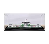 HAIWENFEIQI Acrylic Display Case for Lego 21054 White House Model， Transparent dustproof Display Box，Compatible with Lego 21054 Construction Kit, (Model not Included) 55 x 25 x 18 cm (3mm)