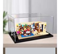 HAIWENFEIQI Acrylic Display Case for Lego The Big Bang Theory 21302 ,Dustproof Display Box Compatible Lego,Model Showcase Gift (NOT Included The Model) (2mm)