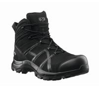 Haix Black Eagle Safety 40 Mid Black/Black Light S3-Safety Shoe with Good Protection Function. 45