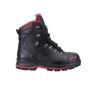 Haix Trekker Pro 2.0 Waterproof Safety Boots Men's | Safety Footwear | Black/Red | UK Size 11