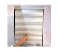 HAIXHX 40 50 60 70 80 90cm Wide Roll Up Cabinet Door Kit Tambour, Reusable Cupboards Replacement Gate for Kitchen/Appliance Garage/Campervan(60x80cm (23.6x31.5))
