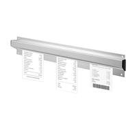 HAIXHX Ticket Rail Kitchen 1m, 1 2 3 4 Pieces Catering Tab Order Grabber, Aluminum Restaurant Food Order Holder Rack for Hotel Bars Fast-Food Takeaway Online(1pack)