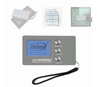 HAIYAETONG LS201 Digital Multi-layer Insulating Glass Thickness Gauge, Property Manager Tool ±0.1mm Tester with LCD, One-Sided for Auditing Building Glass