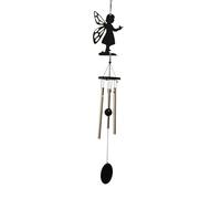 HAIYIGOGE Mini Memorial Wind Chimes for Outside, 2 Pack Beautiful Garden Chimes, Metal Charming Wind Chimes for Patio, Yard, Porch, Home Decor, Small Size (Fairy), MINIWINDCHIME01
