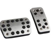 HAIYUN Car Fuel Brake Clutch Pedal Cover for Ford Focus 2 3 MK2 MK3 2007-2016, Non-slip And Wear-Resistant Car Pedal Set Car Pedal Pads