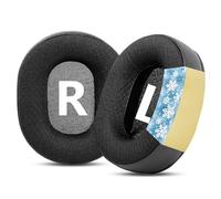 HAIZEEN 100MMX80MM Cooling Gel Earpads Replacement for Arctis 1,3,5,7,9 Headphones,100MM/80MM Replacement Ear pads Cushion with Fabric Breathable Surface/Memory Form(100MM Height,80MM Width)