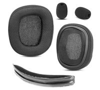 HAIZEEN Earpads and Headband Compatible with Logitech G930s G930 G432 G430 Headsets Headphones Ear pads Replacement Cushion(Breathable Fabric/High-grade Foam)