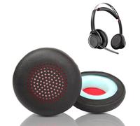 HAIZEEN Earpads Compatible with Plantronics Voyager Focus UC B825 Headset Ear pads Replacement Cushion (Protein Leather/Memory Foam)