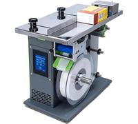 HaiZethonic 200w 90 Degree Corner Labeling Machine,Semi Automatic Labeler,Plc Automatic Centering Labeler,25-30 PCS/Min, For φ15-30mm Products, For Printing/Food/Electronics Maxwidth:5cm