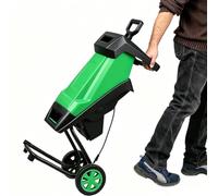 HaiZethonic Electric Leaf Mulcher,Max Cutting Diameter 39mm NoCable