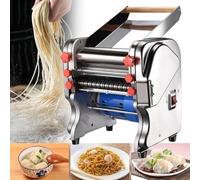 HaiZethonic Electric Pasta Makers Machine,Automatic Dumpling Wrapper Maker,Stainless Steel Electric Small Noodle Machine,For Noodles/Spaghetti/Lasagne/Ravioli 160