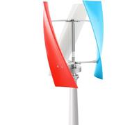 HaiZethonic Wind Vertical Axis Turbine Generator Kit,No Noise Vertical Axis Wind Turbine Generator,Magnetic Levitation Wind Turbine,For Efficient Hybrid Wind Solar Systems 3color-24V