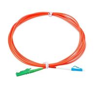 HAIZHI Fiber patch cord E2000A-LC simplex OM1 OM2 1M 2M 3-M 5M 7M 10Mtr optical fibre jumper Multimode SX E2000-LC 50m 30m 20m(10m 5pcs OM1)