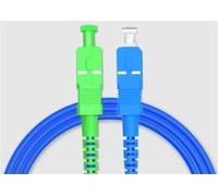 HAIZHI Outdoor Armoured Fiber Patch Cable SC/UPC-SC Single Mode Single Core Fiber Optic Cable Cord Available 2m-100m SM FTTH(5m 1pcs)