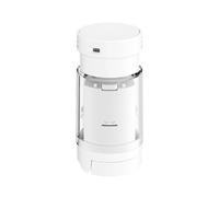 HAJHI 3-in-1 Pill Cutter Reminders Elderly Pill Crusher Fine Powder Portable Multi-Functional Pill Splitter Storage Box for Teachers Workers(White)