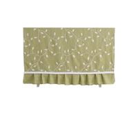 HAJHI All-Inclusive Tv Cover Dustproof Sunscreen Rural Style for Villa Bedroom, 32-70in Universal Tv Protection Film for Tabletop Wall Hanging(65in,Leaf-Green)