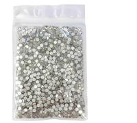 HAJHI Bedazzling Kit Rhinestones Resin Jelly Nail Charms Round Flatback Bedazzler Kit with Rhinestones for School Nail Studios Suitable Girls(White-16-1440pcs)