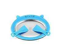 HAJHI Beginners Rolled Ice Cream Tray Shops Rolled Ice Cream Maker Portable Picnic No Electricity Quick Frozen Instant Reusable for Fruit Cream(Blue - alumina)