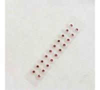 HAJHI Crystal Acupuncture Ear Seeds for Weight Loss Waterproof Ear Acupuncture Transparent Self-Adhesive Women Relieves Stress(Watermelon Red)