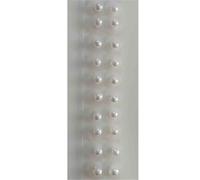 HAJHI Ear Acupuncture Artificial Crystal Decorative Ear Seeds Acupuncture Kit for Balance Wellness Self-Adhesive Pain-Free(Pearls)