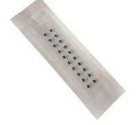 HAJHI Everyday Ear Seeds Acupuncture Kit Massage Magnetic Beads Disposable Ear Acupuncture Stress Relief Easy to Use(Blue - 20 pcs)