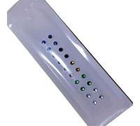 HAJHI Everyday Ear Seeds Acupuncture Kit Massage Magnetic Beads Disposable Ear Acupuncture Stress Relief Easy to Use(Coloured - 20 pcs)