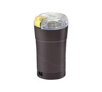 HAJHI Fine Powder Pill Grinder for Herbs Grains Spices Electric Pill Crusher Patients Chefs Medicine Crusher 80g Capacity Portable for Travel(Brown)
