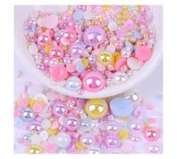 HAJHI Flatback Bedazzling Kit AB-Colour Resin Nail Charms for Handcrafting, Bedazzler Kit with Rhinestones DIY Shoes Cups Diamond Painting(4mm(10000pcs),Mixture A)