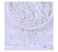 HAJHI Flatback Bedazzling Kit AB-Colour Resin Nail Charms for Handcrafting, Bedazzler Kit with Rhinestones DIY Shoes Cups Diamond Painting(4mm(10000pcs),A14)