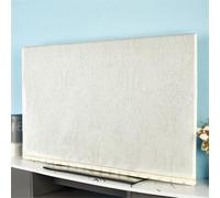 HAJHI Led Tv Cover Dustproof 24-86in Mounting Portable All-Inclusive Dustproof Sunscreen Tv Protection Film for Home Office Decoration(85in/193 * 114cm,M)