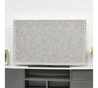 HAJHI Led Tv Cover Dustproof 24-86in Mounting Portable All-Inclusive Dustproof Sunscreen Tv Protection Film for Home Office Decoration(42in/97 * 58cm,D)