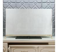 HAJHI Led Tv Cover Dustproof 24-86in Mounting Portable All-Inclusive Dustproof Sunscreen Tv Protection Film for Home Office Decoration(70in/161 * 93cm,H)