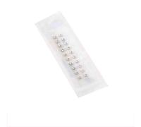 HAJHI Magnetic Beads Ear Acupuncture Pressure Stimulation Ear Seeds Acupuncture Kit Waterproof Adhesive Self-Care Stress Relief(Transparent-20 pcs)